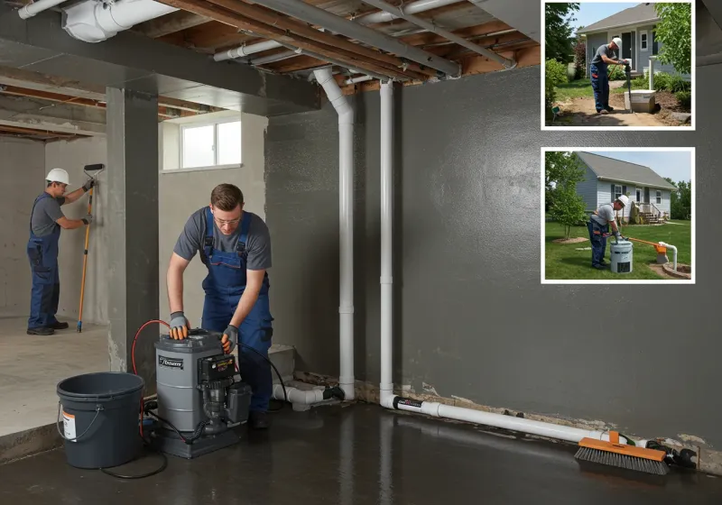 Basement Waterproofing and Flood Prevention process in Woodbourne, PA